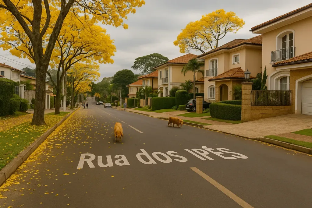 Rua dos Ipês